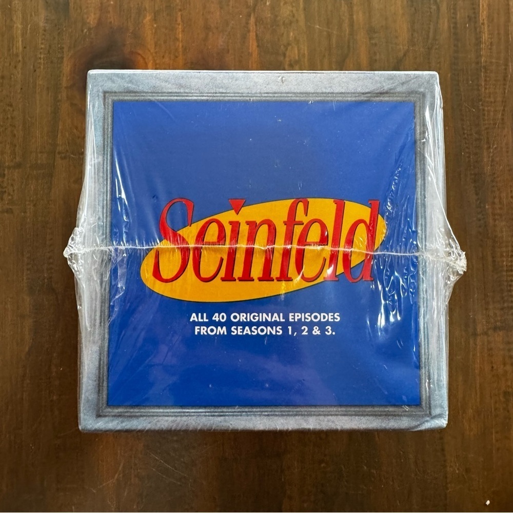 SEINFELD Box GIFT Set DVD Seasons 1, 2, 3 Brand NEW Sealed PLUS SEASON 8 Sealed! - Picture 7 of 14